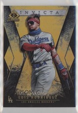 2021 Bowman Draft Bowman Invicta Gold Refractor 23/50 Luis Rodriguez #BI-20 7bt
