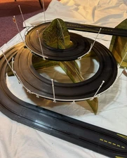 Rare 1964 Lionel Pikes Peak HO Allstate Slot Car Set 4 Cars Beautiful - WORKING!