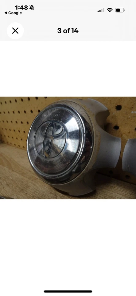 Tapa central Toyota 4Runner 2001-2002 se adapta a rueda de 16" de 5 radios Foto 3 de 3
