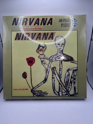 Nirvana – In Utero 500-Teile-Puzzle, Offizielles Albumcover-Motiv