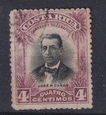 Costa Rica 1903 4c Jose Canas Used #2