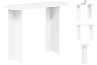 Konsolentisch Weiß 100X39,5X75 Cm Holzwerkstoff