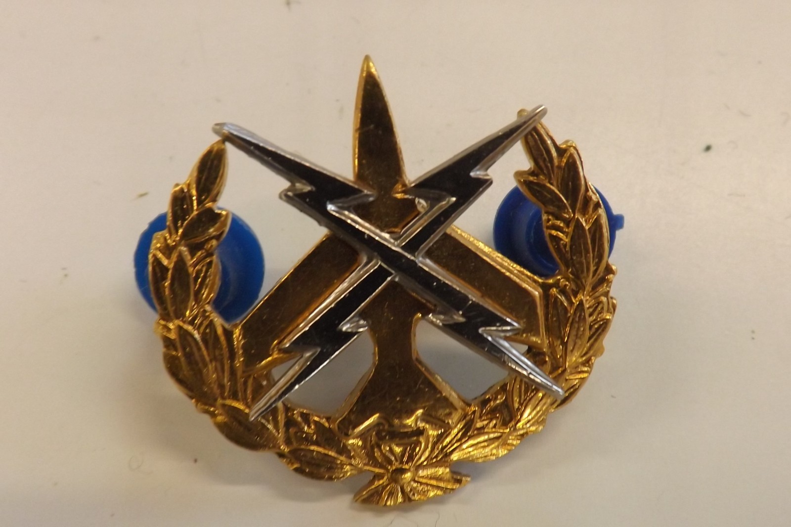 MILITÄR ABZEICHEN SAAF SÜDAFRIKA LUFTWAFFE AIR TRAFFIC CON 3,25 CM X 3 CMS (2421)