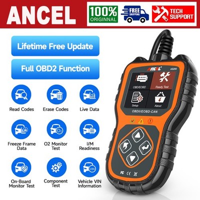 ANCEL AS200 OBD2 Fault Code Reader Car Scanner Engine Cehck Auto Diagnostic Tool