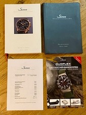 Sinn Spezialuhren 2019 / 2020 Buch Katalog mit Preisliste UX EZM 103 Chronograph
