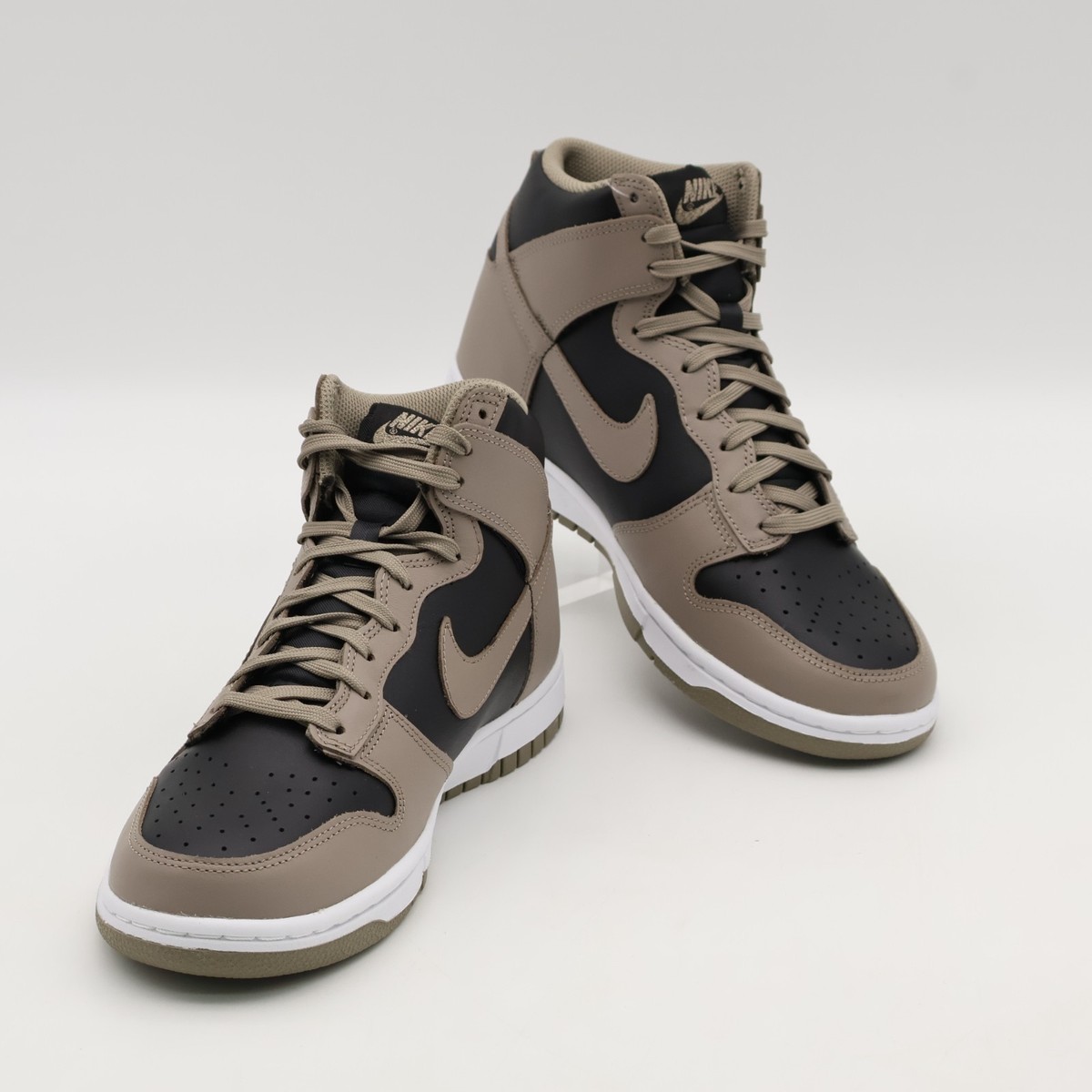 DD1869-002 Nike Dunk High Moon Fossil Black Bitter Dark