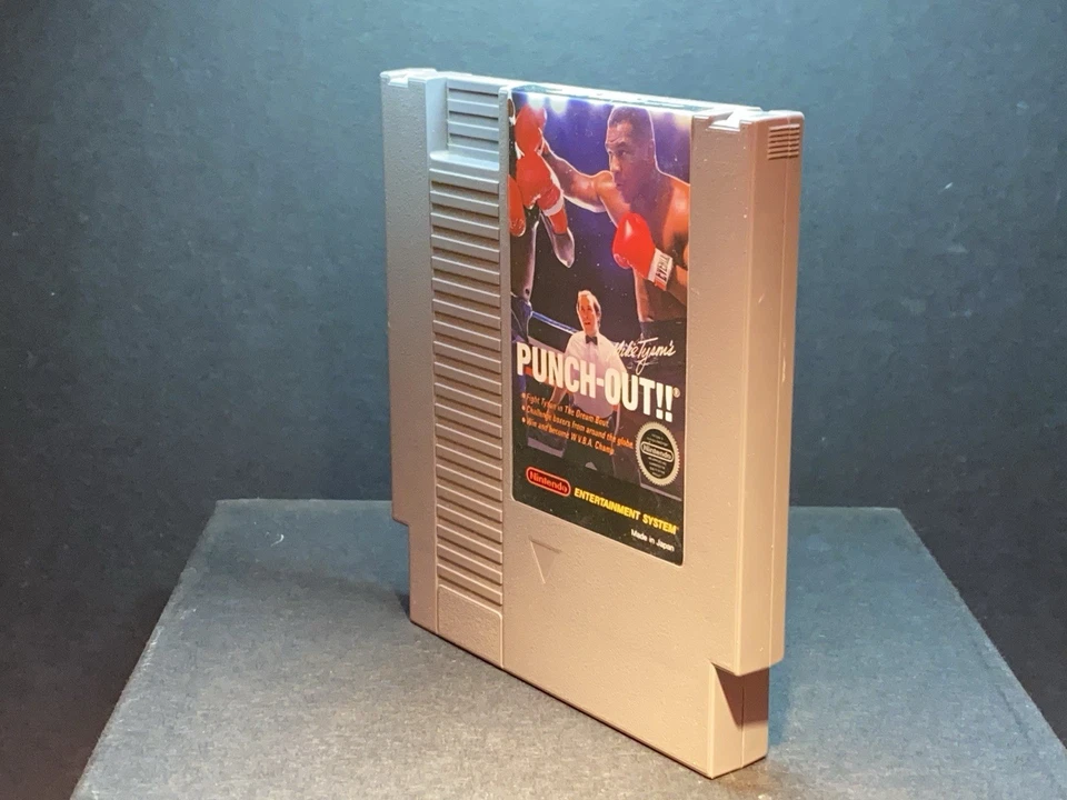 Mike Tyson's Punch-Out (Nintendo Entertainment System, 1987)- Authentic - Image 2 of 4