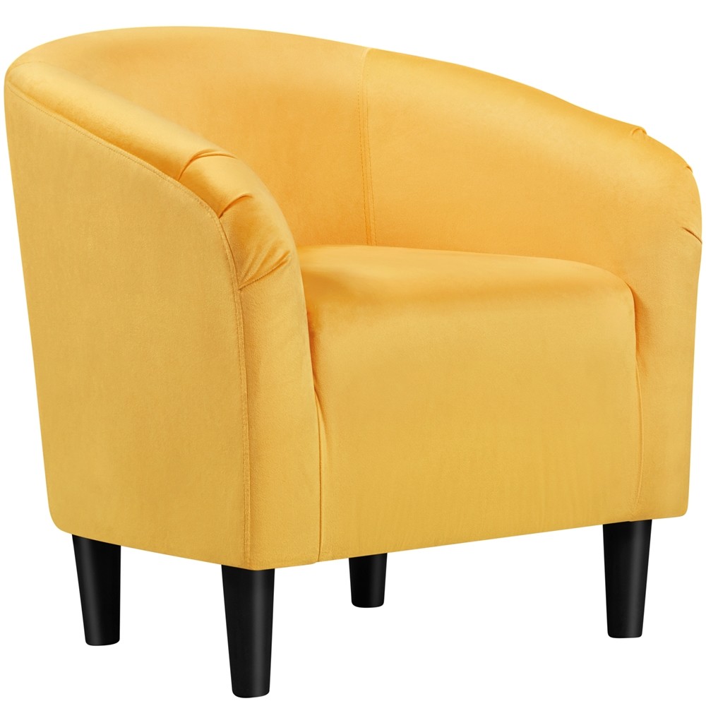 Modern Barrel Chair For Living Room Bedroom Sturdy
