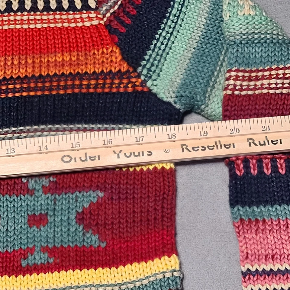 Polo Ralph Lauren Suéter Para Mujer XS Cárdigan Beacon Suroeste Azteca Chal Cuello Foto 2 de 4