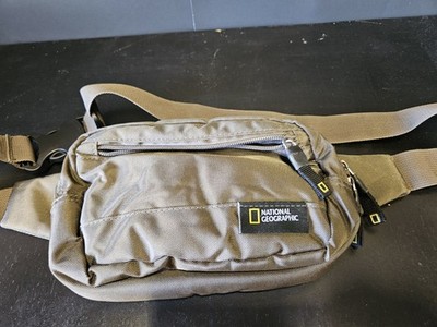 Khaki National Geographic Pro Waist Bag with Adjustable Strap Traveling Bag