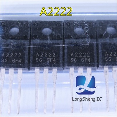 1pair 2SA2222/2SC6144 A2222/C6144 TO-220F Transistor new *hu