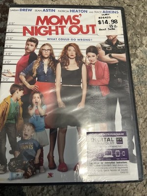 Mom's Night Out (DVD, 2014) New Sealed Bloopers Deleted Scenes Sarah Drew