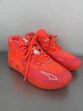 Puma MB.01 LaMelo Mens Size 9 376848-01 Breast Cancer Awareness Hot Pink Shoes