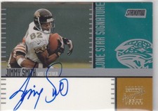 2000 Jimmy Smith Stadium Club Lone Star Signature AUTO #6 - Jacksonville Jaguars