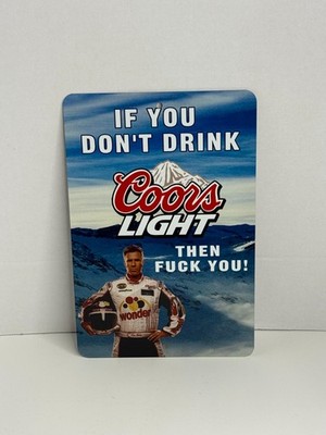 If You Don't Like Coors Light Ricky Bobby Sign Tin Shop Toolbox Gifts