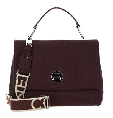 COCCINELLE Liya Elephant Handbag Handtasche Tasche Carruba dunkelbraun