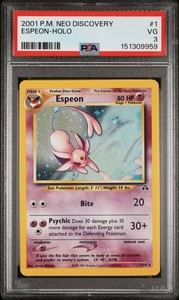 Espeon 1/75 Neo Discovery Holo Rare