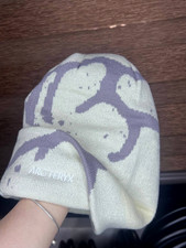 Arc'teryx Grotto Toque Beanie Beige Merino Wool Unisex Winter Ski Hat NWT