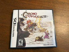 Chrono Trigger Nintendo DS Authentic Case, Poster, & Game Square Enix