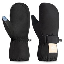 Kids Mittens Waterproof Insulated, Warm Snow Mittens Kids for Boys Girls Cold...