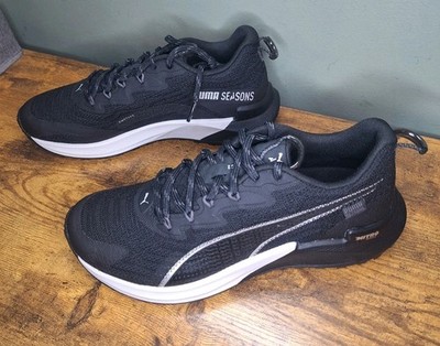 PUMA Fast-Trac Nitro 2 Low Seasons, Black & Dark Coal Men's Size 7 (Dinged Box)
