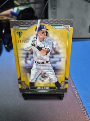 2022 Topps Triple Threads - Aaron Judge #46 Gold /99