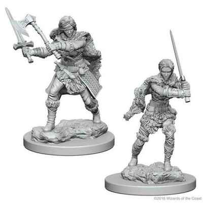 D&D Nolzur's Marvelous Unpainted Miniatures (W1) - Human Female Barbarian - New