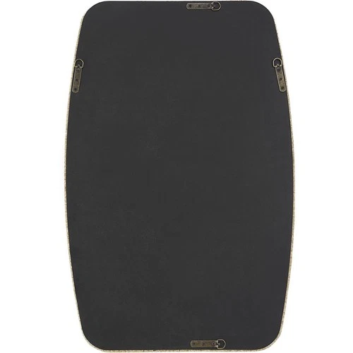 Uttermost 09831 Tiki 36 X 24 inch Natural Wood and Wrapped Woven Rattan Mirror - Picture 7 of 8