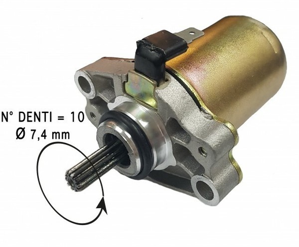 Startermotor Suzuki AJ ZZ Sepia S 50 1995 1996 1997-image