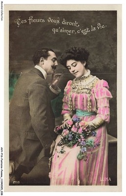 AVVP16-0955-FANCY-WOMAN - These Flowers Will Tell You - What to Love Is Life