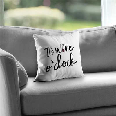 Begin Home Decor C1PT1414JG100K 14 x 14 in. Its Wine O Clock II - Minimalist ...