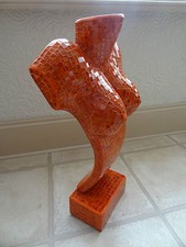  Female Stand From Glass Mosaic, unique