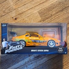 Fast and Furious Brian's Toyota Supra die cast 2018 Jada Toys new in box