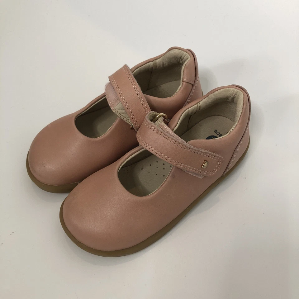 Zapatos Bobux Niñas Rosa Talla 23 Mary Jane - Como Nuevos Foto 2 de 4