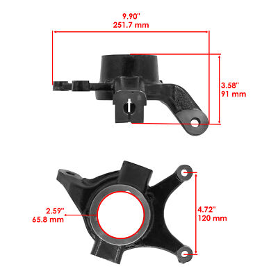 Front Knuckle For Polaris Polaris RZR XP 1000 / XP 4 1000 2015