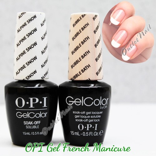 OPI GelColor Gel French Manicure Kit A Set GC L00 Alpine Snow+GC S86