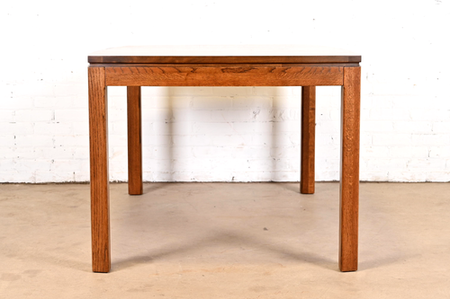 Thomasville Mid-Century Modern Extension Dining Table, Newly Refinished - Picture 10 of 11