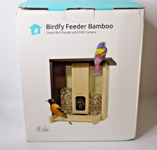 NetVue Birdfy AI Smart Bird Feeder with Camera NI-8401 Bamboo Non-Solar Model