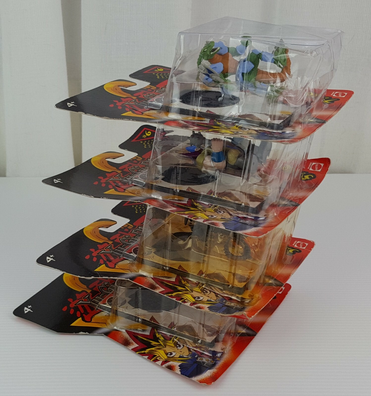 YU-GI-OH! SERIE 6 YUGI JUDGE MAN GAROOZIS RED-EYES BLACK DRAGON - NUOVO ...