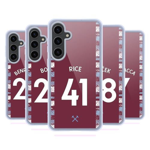 WEST HAM UNITED FC 2022/23 PLAYERS HOME KIT GEL CASE COMPATIBLE SAMSUNG/MAGSAFE - 第 1/13 張圖片