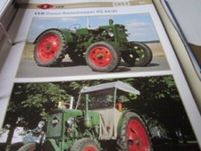 Traktor Archiv VEB 06 Nordhausen Radschlepper RS 04/30, 1953
