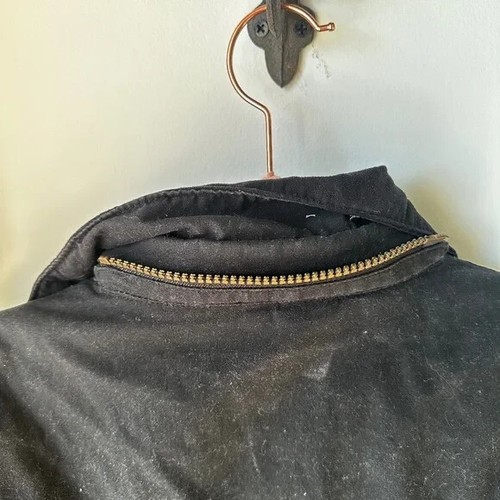 Barbour Jacket Women Waterproof and Breathable USA Size 4 Black Cotton Black - Picture 13 of 13