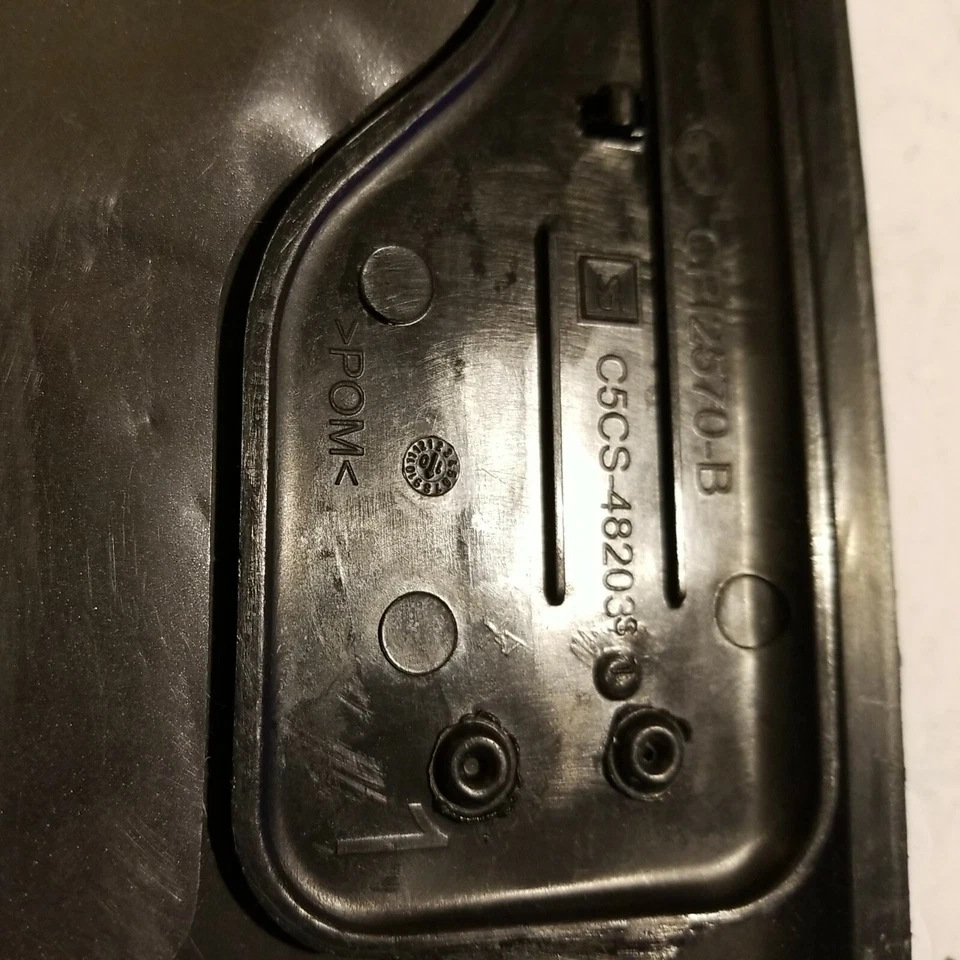  Original Mopar 2005-2007 Dodge Grand Caravan asiento plano plegable protector lateral derecho negro Foto 4 de 4