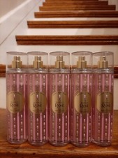 BATH AND BODY WORKS BUBBLY ROSE BODY SPRAY FINE FRAGRANCE MIST PERFUME LOT 5 NEW
