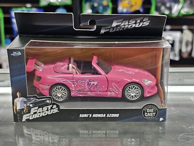 Jada Toys Fast & Furious Suki's Honda S2000 Pink JDM 1:32 Scale