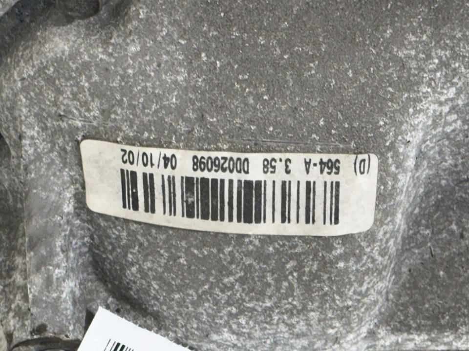 Ford Tbird Thunderbird 2000-2002 portador diferencial relación 3,58 OEM Foto 2 de 4