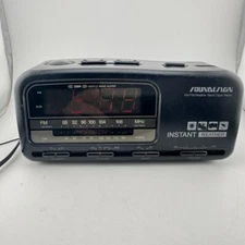 Vintage 80s Soundesign Model 3665 - AM/FM/Weather Clock Radio