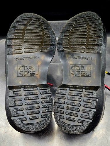 DR MARTENS 1925 SXP Ltd Edition Sex Pistols Exposed Steel Toe Shoes Size M 5 W 6 - Picture 15 of 16