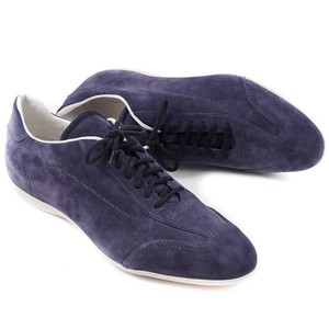 santoni suede sneakers