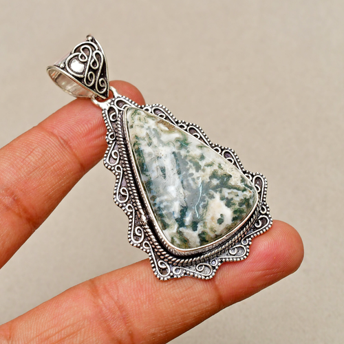 Ciondolo Unisex In Argento 925 – Buddha Con Mano Aperta (Abhaya Mudra) – Portafortuna E Protezione